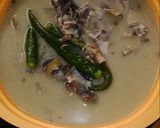 Foto langkah ke 6 dari resep Opor jantung Pisang cabai hijau.