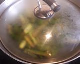 A picture of step 8 of Bhindi masala.