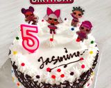 Foto langkah ke 8 dari resep Blackforest Kukus Cake Ultah (base cake).