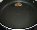 A picture of step 1 of Green Tea fried rice with salad.