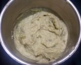 A picture of step 1 of Dudhi Pithle.