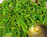 A picture of step 3 of Cluster beans and potato vegetable.