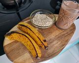 Foto langkah ke 1 dari resep Jus Pisang Penambah Berat Badan.