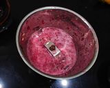 A picture of step 2 of Pomegranate Granita.