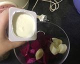 Hình bước làm 3 của món Sữa chua trái cây nhuận trường, giảm cân