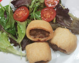 Foto del paso 5 de la receta: Saladitos hojaldrados con carne picada
