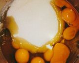 Foto del paso 1 de la receta: Bizcochuelo de 8 huevos para la torta de cumpleaños de Ciro 🎂🎉