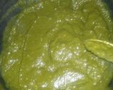 A picture of step 6 of Sarso Ka sagg.