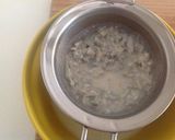 Foto del passaggio 7 della ricetta Porcini in crema, cotti e crudi con pappardelle con crema di gorgonzola dolce e noci