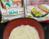 Foto langkah ke 3 dari resep Che Hun Tiau (Bubur Sagu Gunting).