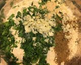 Foto del paso 1 de la receta: Falafel con harina de garbanzos en 5 minutos para freír