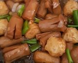 Foto langkah ke 3 dari resep Bakso Dan Sosis Saus Mentega (Mpasi 18 bulan).