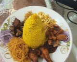 Foto langkah ke 9 dari resep Nasi Tumpeng Mini.