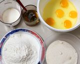 Foto langkah ke 1 dari resep Castella Traditional Japanese Honey Sponge Cake no SP/BP aka Kasutera.
