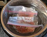 A picture of step 8 of Garlic sous vide Pork Chops Instant Pot IP.