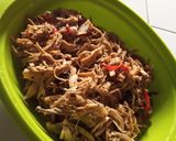 Foto langkah ke 3 dari resep 09. Ayam Suwir Kecap.