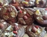 Une image de l'étape 3 de Mendiants en chocolat.