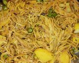 A picture of step 3 of Namkeen saviya.
