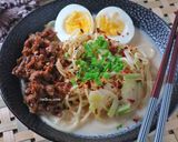 Foto langkah ke 5 dari resep Creamy Miso Spaghetti.