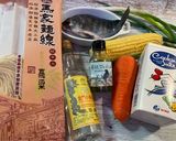 麻油酒燒魚麵線的食譜步驟1照片