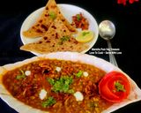 A picture of step 7 of Green Moong Mughlai Makhani with Triangular Paratha - Mini Lunch/Dinner Platter - Delicious & Nutritious Tiffin.