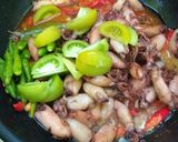 Foto langkah ke 4 dari resep Cumi Asin Mercon.