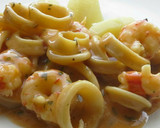 Foto del paso 5 de la receta: Calamares con gambones