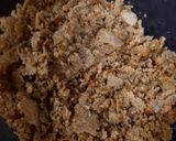 A picture of step 3 of Crunchy garlicky pearl millet vaghariyu.