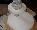 Foto del paso 12 de la receta: Torta Torre de Rapunzel Enredados Tangled de Disney