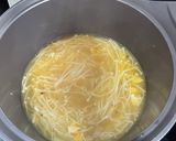 上湯鹹蛋小棠菜的食譜步驟2照片