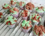 Foto langkah ke 4 dari resep Bolu Kukus kurang Ngakak Choco Pandan.