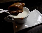 Foto del paso 3 de la receta: Café Pedro y leche con dulce de leche (como quieran llamarlo)