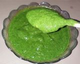 A picture of step 3 of Raw tomato and Coriander chutney.