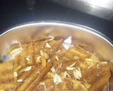 A picture of step 4 of Mango flavoured shahi tukda.