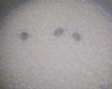 A picture of step 3 of Sabudana kheer.