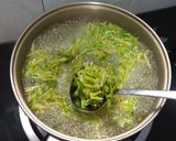 Foto langkah ke 3 dari resep Tumis bunga Pepaya.