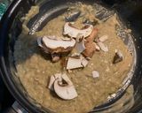 รูปขั้นตอนการทำที่ 4 ของ Mushroom&Bacon Risotto