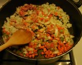 A picture of step 2 of Chicken Semi Brown Rice Pilaf.