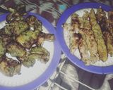 A picture of step 3 of Chicken Haryali Tikka.