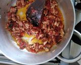 A picture of step 3 of Pilau with a twist #themechallenge.