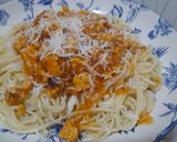 Foto langkah ke 6 dari resep Spaghetti Bolognese Daging Ayam.