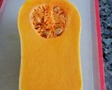 Foto del paso 1 de la receta: Calabaza rellena al microondas