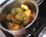 A picture of step 4 of Traditional Gujarati Thali.