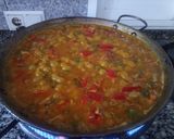 Foto del paso 5 de la receta Paella de pulpo y gambas