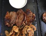 Foto del paso 4 de la receta: Solomillo de ternera al roquefort con champiñones 🍄