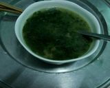 Hình bước làm 2 của món Canh bó xôi nấu thịt bò