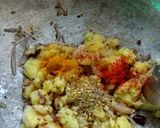 A picture of step 5 of Aloo Chokha.