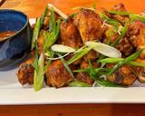 A picture of step 14 of Chicken wings with banana ketchup.