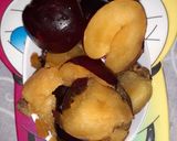A picture of step 1 of Plum juice.
