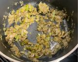 A picture of step 5 of Benford’s Lemon Pasta.